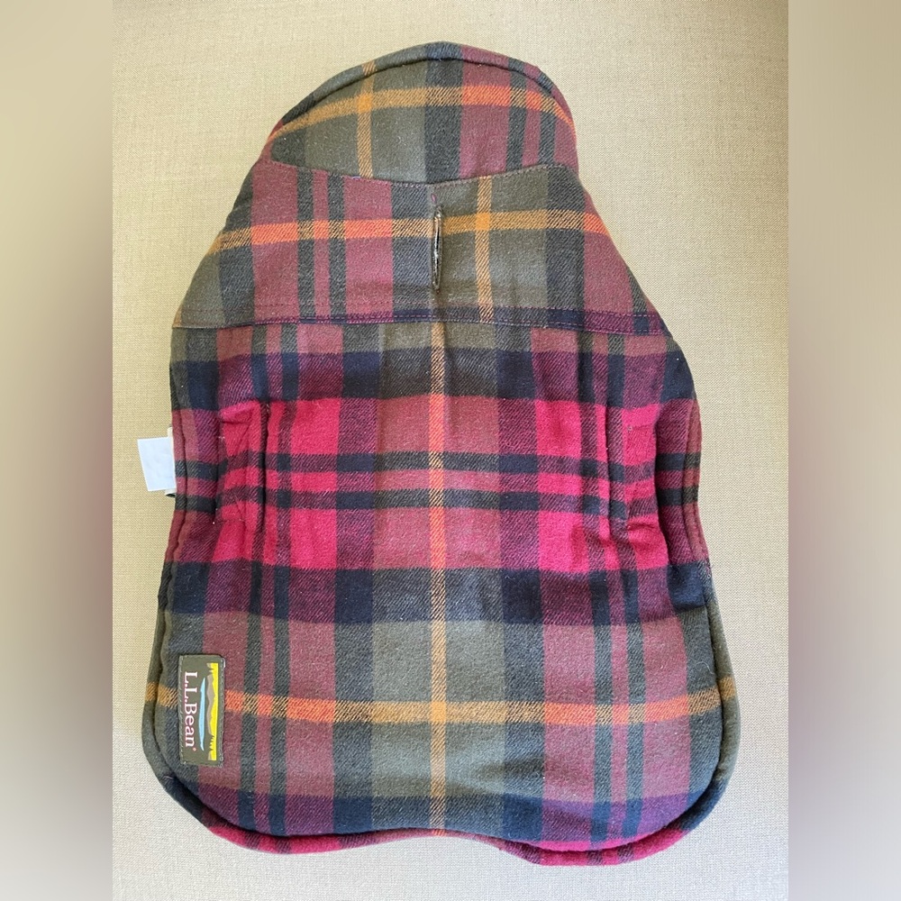L.L. Bean Reversible Dog Coat (NWT) - Picture 3 of 8